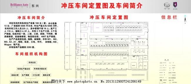 精密有序，高效生產(chǎn)——沖壓車間定置圖及車間簡(jiǎn)介圖片展示